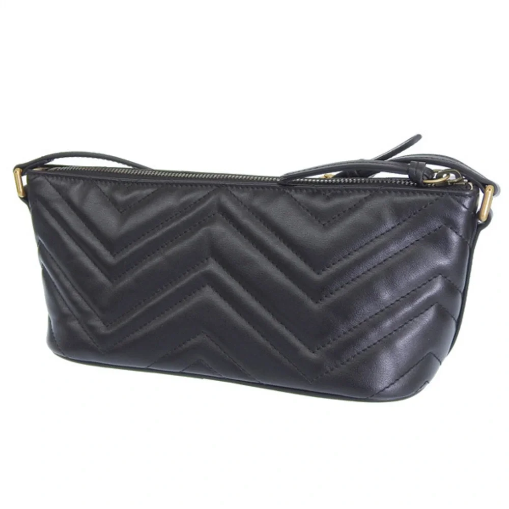 Gucci Outlet Handbags Leather Black - Picture 3 of 5